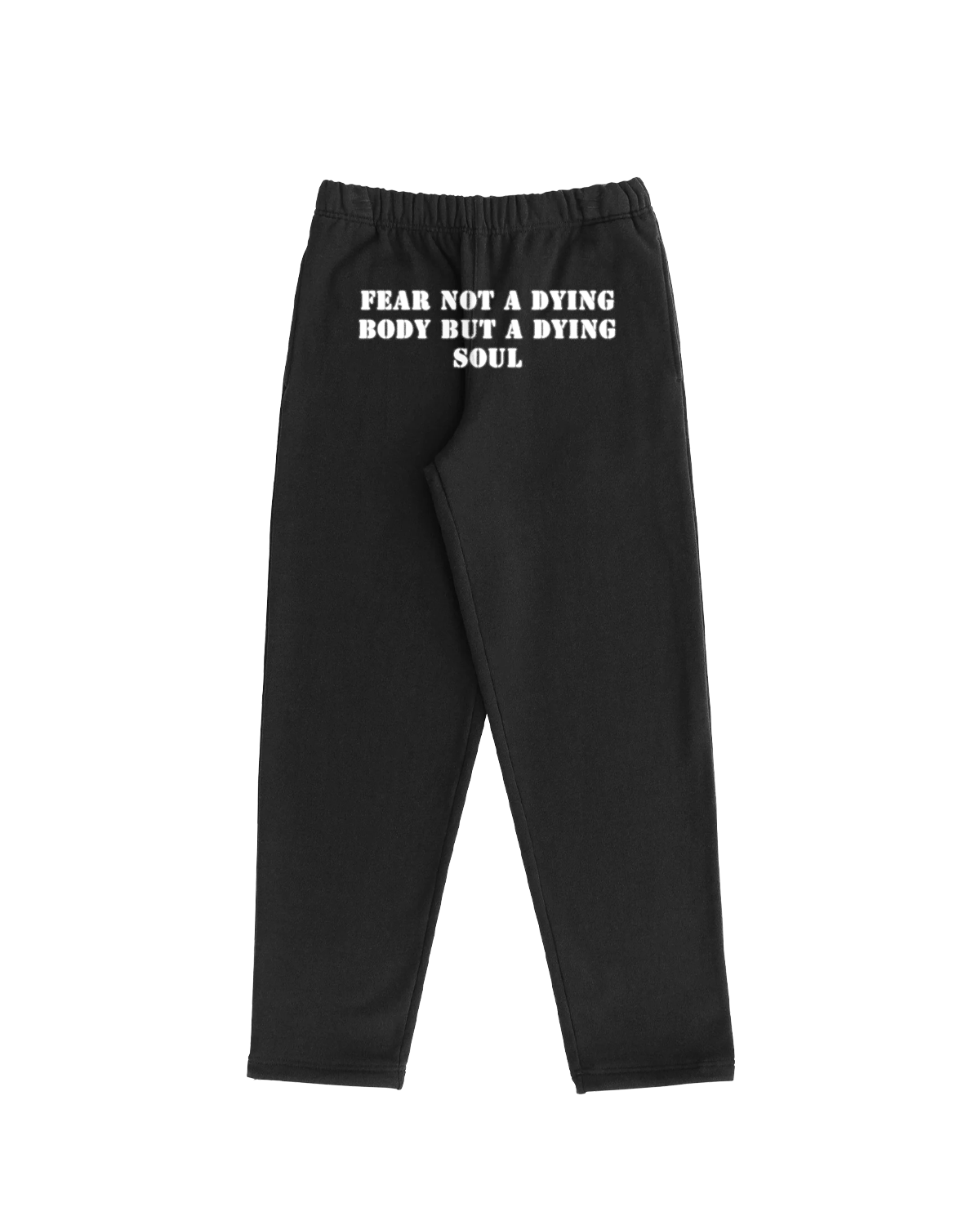 FEAR SOUL SWEATPANTS Black O2riginal