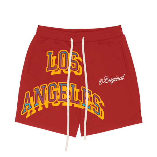Los Angeles Shorts (Red/Gold)