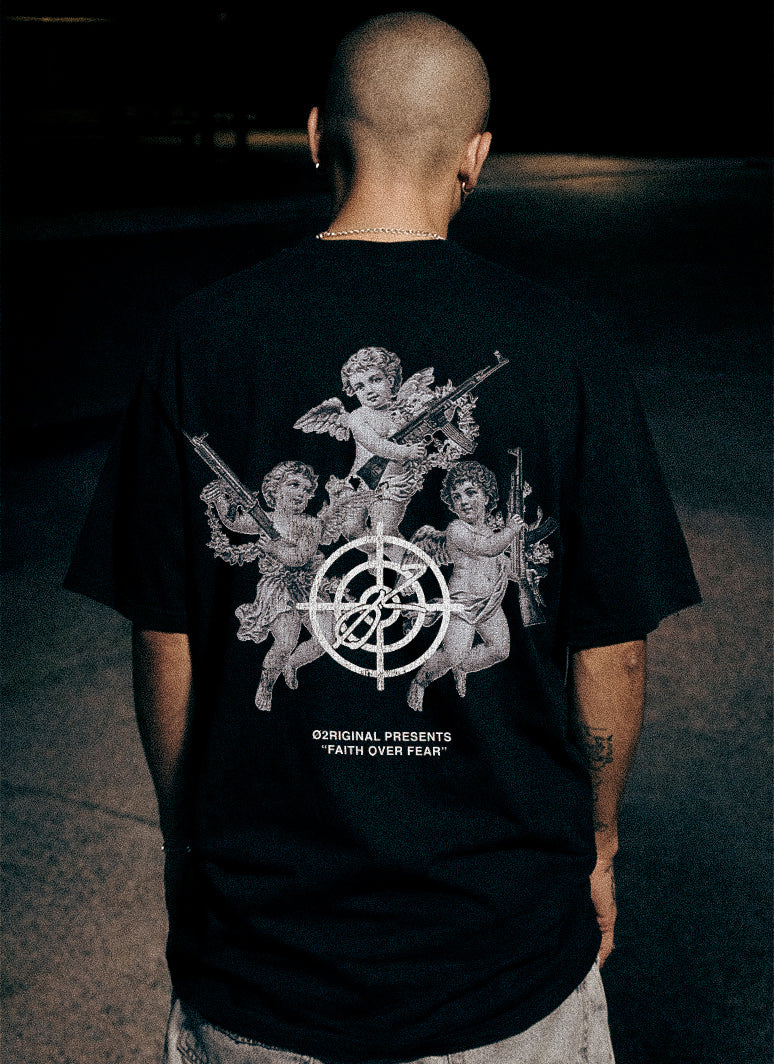 Faith Over Fear Tee (Black)