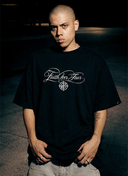 Faith Over Fear Tee (Black)