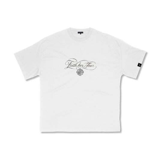 Faith Over Fear Tee (White)