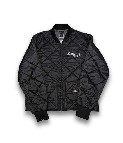 Diamond Quilted Jacket black
